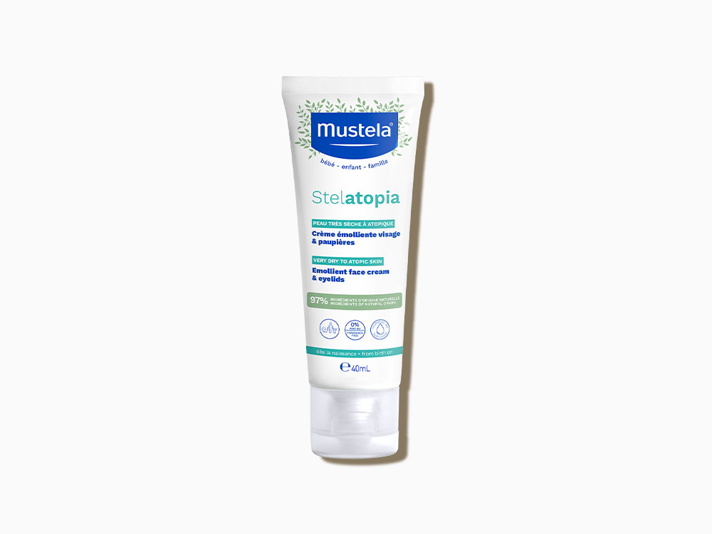 Stelatopia Emollient baby face cream for extremely dry skin