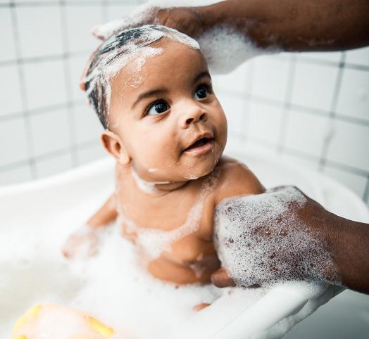 The bath, a special moment with your baby