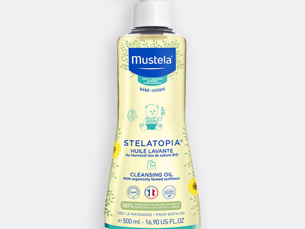 Mustela Bebe Stelatopia (oil/500ml + f/cr/emulsion/40ml) - Set