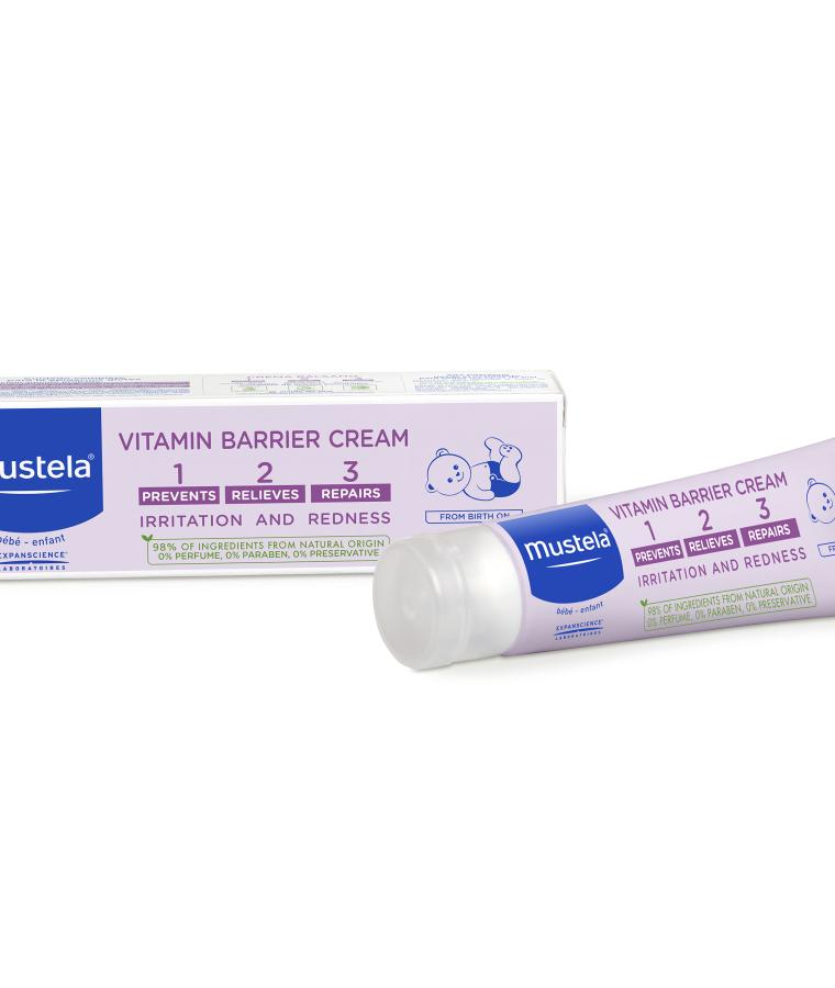 Mustela cold cream face nourishing cream for baby dry skin 40ml - Lyskin