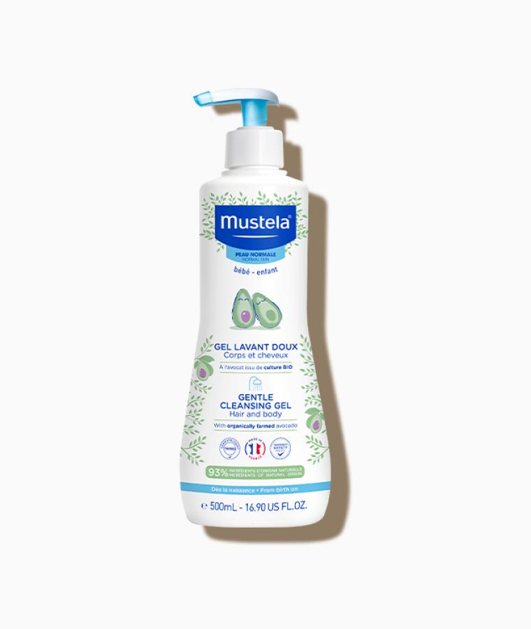 sh4 Mustela Liniment Diaper Change Cleanser with Extra Virgin Olive Oil Baby